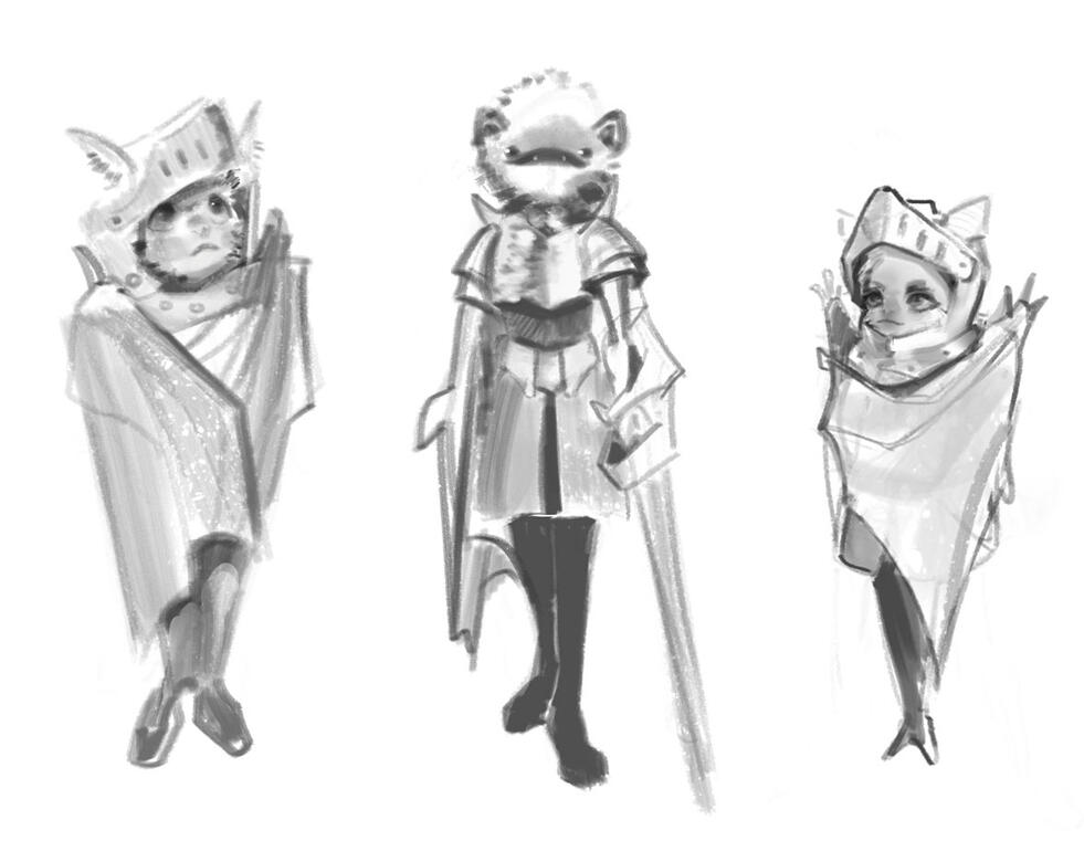 Medieval Bat Knights