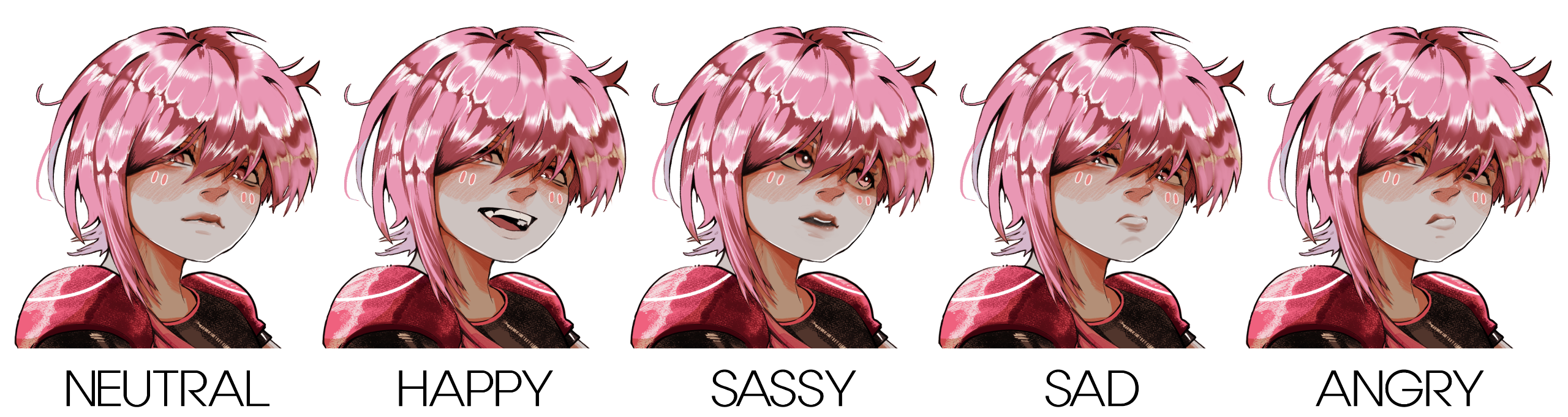 Neural Shock Abelina&#39;s character sprites